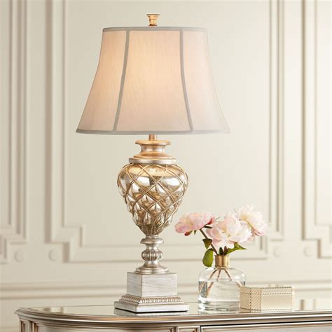 decor market glass metal fabric vanity lamp|Decor Lamps .